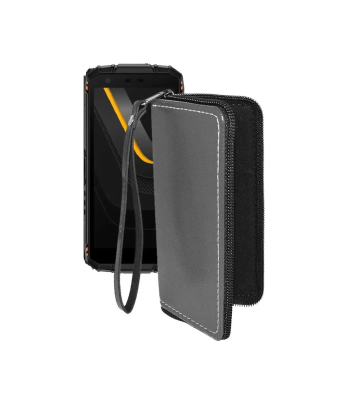 Чохол-гаманець з екошкіри для телефону Doogee Fire 3 Pro