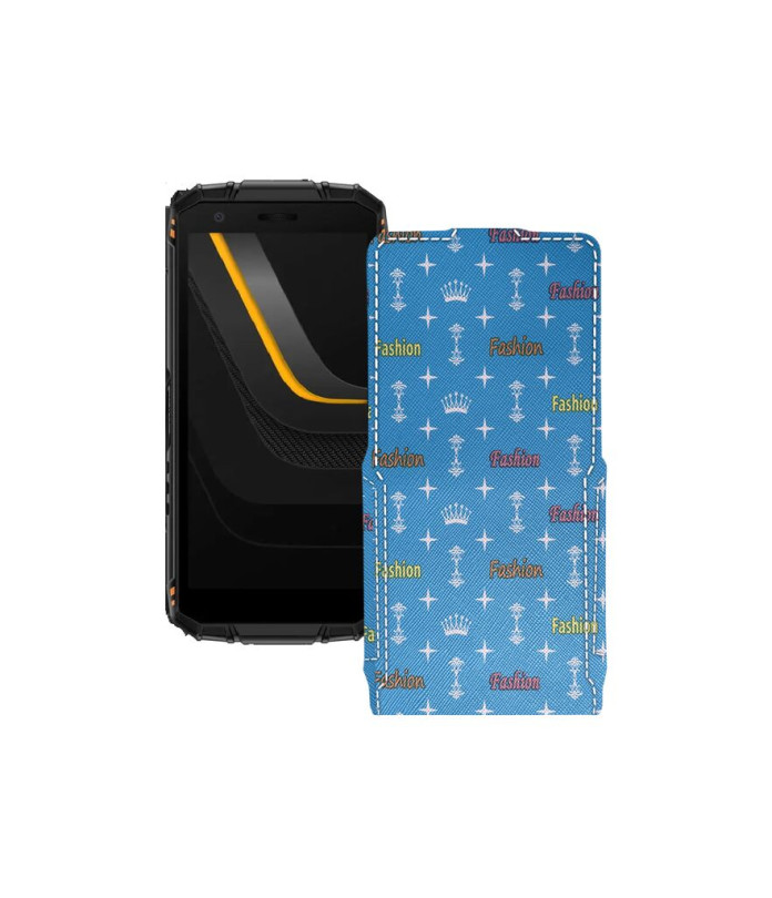 Чохол-флип з екошкіри для телефону Doogee Fire 3 Pro