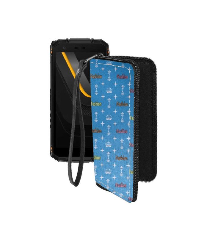 Чохол-гаманець з екошкіри для телефону Doogee Fire 3 Pro
