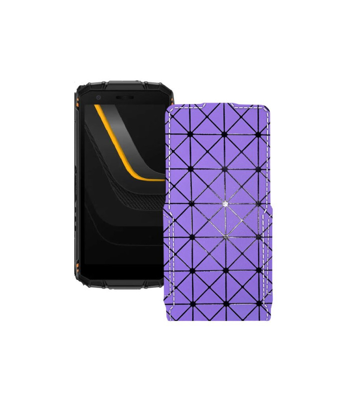Чохол-флип з екошкіри для телефону Doogee Fire 3 Pro