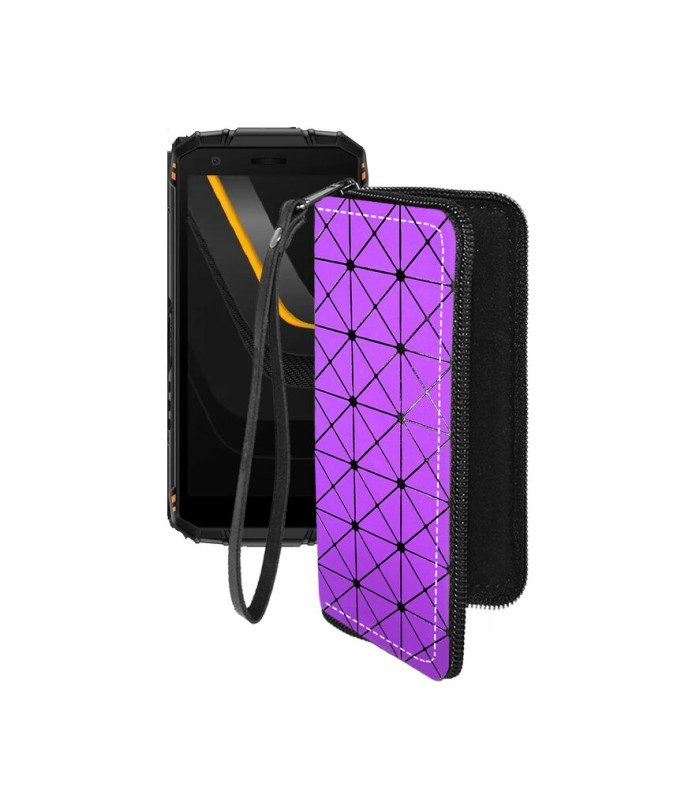 Чохол-гаманець з екошкіри для телефону Doogee Fire 3 Pro