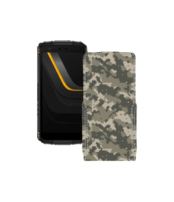 Чохол-флип з екошкіри для телефону Doogee Fire 3 Pro