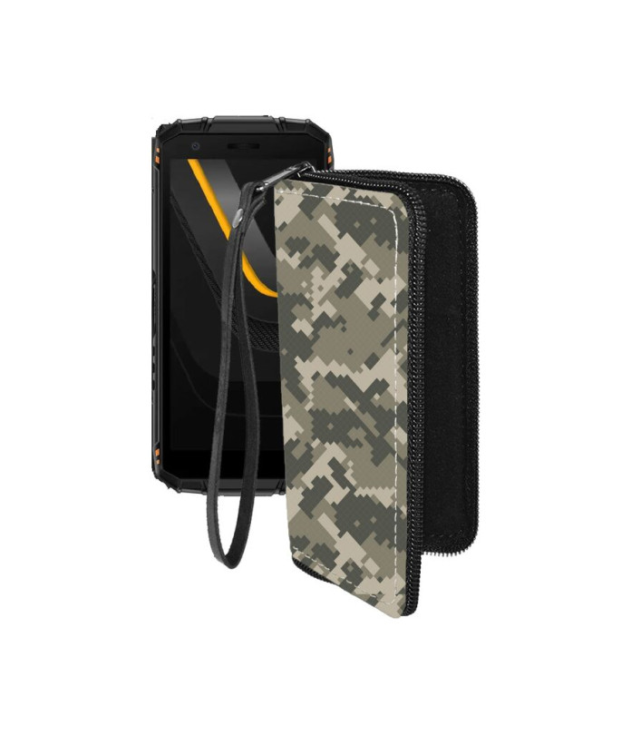 Чохол-гаманець з екошкіри для телефону Doogee Fire 3 Pro