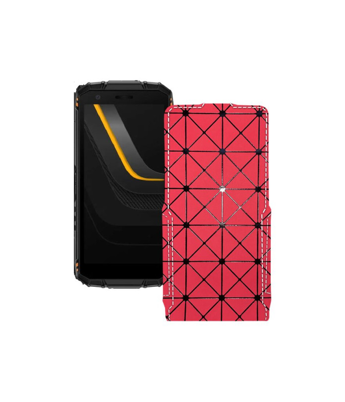 Чохол-флип з екошкіри для телефону Doogee Fire 3 Pro