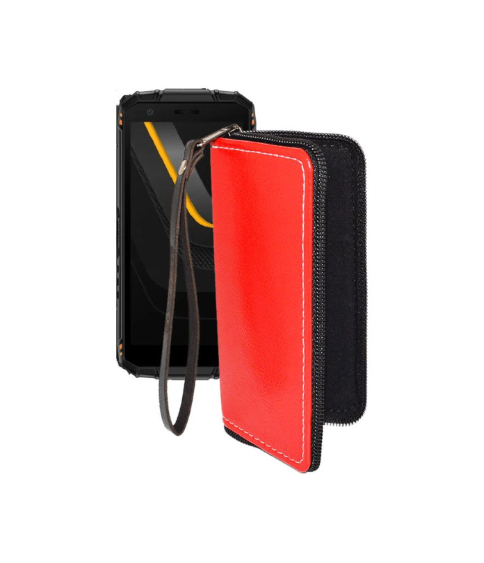 Чохол-гаманець з екошкіри для телефону Doogee Fire 3 Pro
