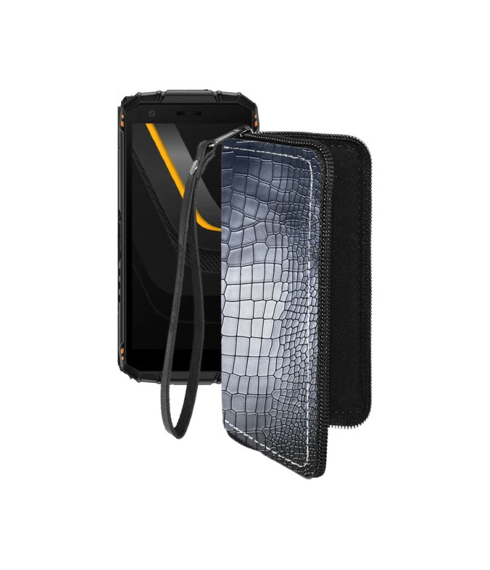 Чохол-гаманець з екошкіри для телефону Doogee Fire 3 Pro