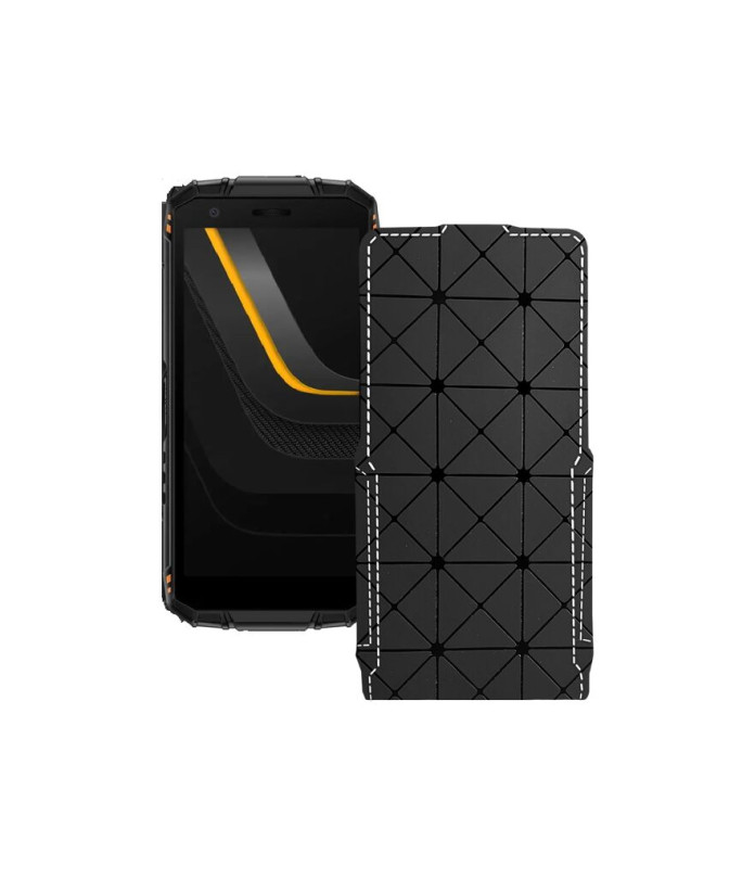 Чохол-флип з екошкіри для телефону Doogee Fire 3 Pro