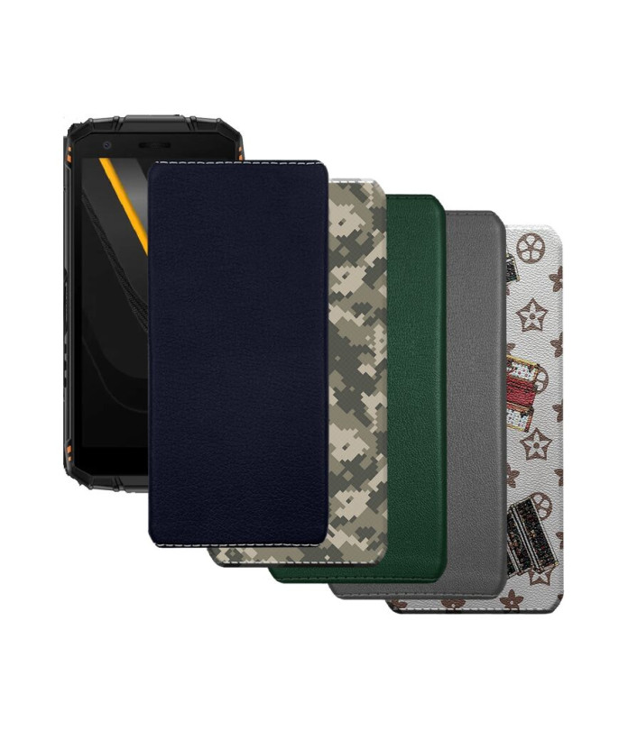 Накладка з екошкіри для телефону Doogee Fire 3 Pro