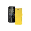 Чохол-книжка з екошкіри для телефону Nokia Asha 206