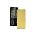 Чохол-флип з екошкіри для телефону Nokia Asha 206