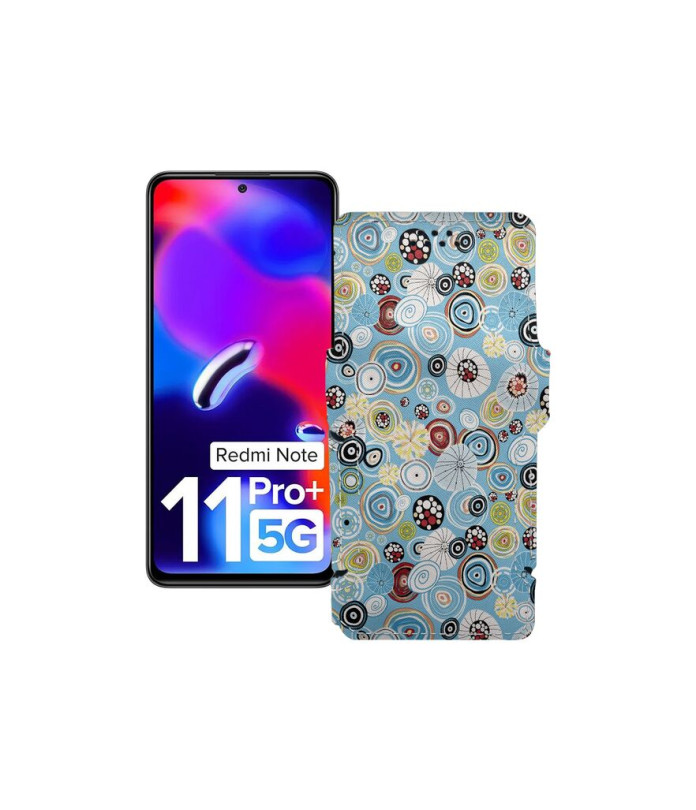 Чохол-книжка з екошкіри для телефону Xiaomi Redmi Note 11 Pro Plus 5G