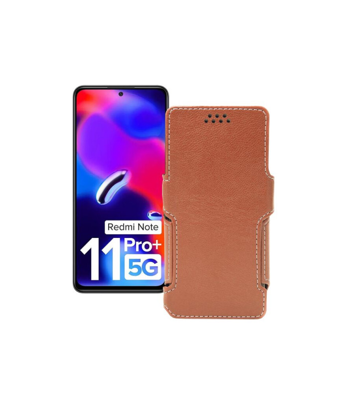 Чохол-книжка з екошкіри для телефону Xiaomi Redmi Note 11 Pro Plus 5G