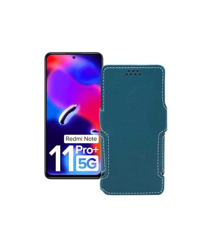 Чохол-книжка з екошкіри для телефону Xiaomi Redmi Note 11 Pro Plus 5G