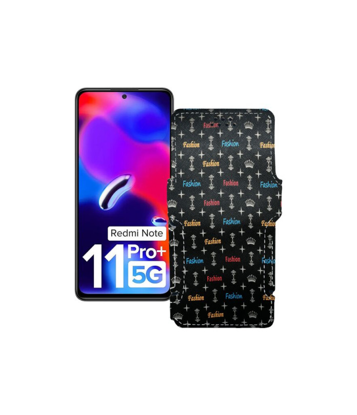 Чохол-книжка з екошкіри для телефону Xiaomi Redmi Note 11 Pro Plus 5G