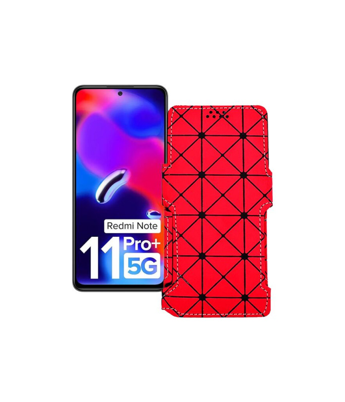 Чохол-книжка з екошкіри для телефону Xiaomi Redmi Note 11 Pro Plus 5G