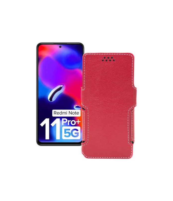 Чохол-книжка з екошкіри для телефону Xiaomi Redmi Note 11 Pro Plus 5G