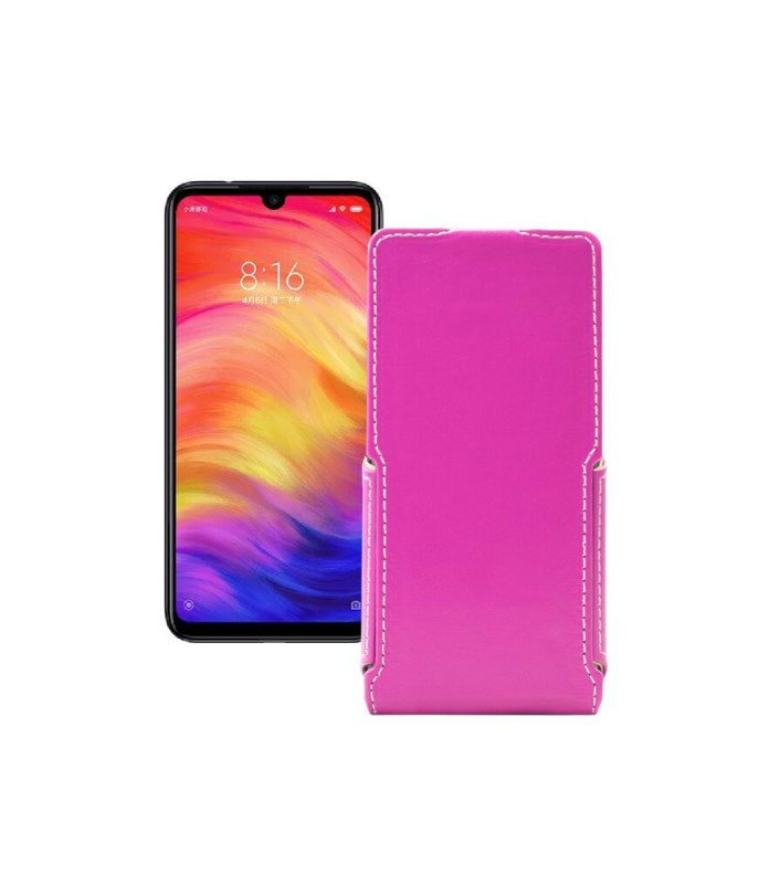 Чохол-флип з екошкіри для телефону Xiaomi Redmi Note 7 Pro