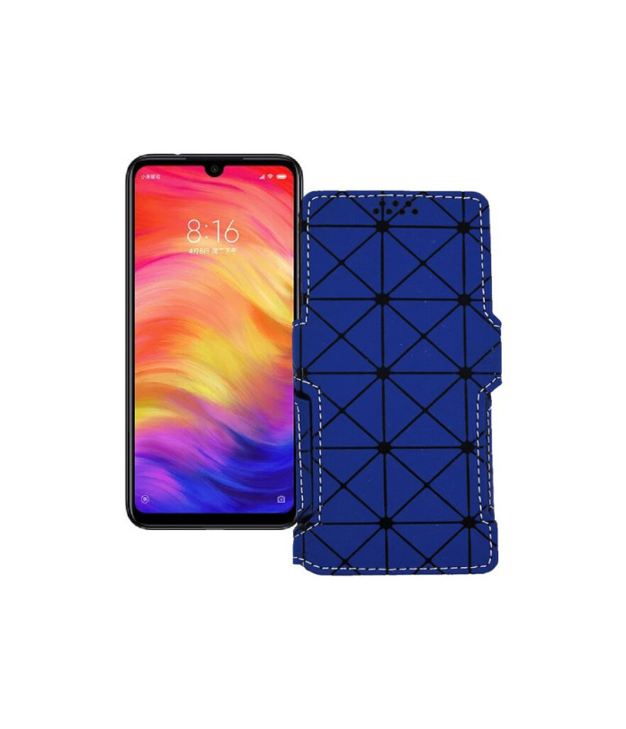 Чохол-книжка з екошкіри для телефону Xiaomi Redmi Note 7 Pro