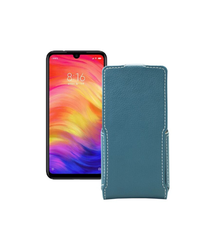 Чохол-флип з екошкіри для телефону Xiaomi Redmi Note 7 Pro