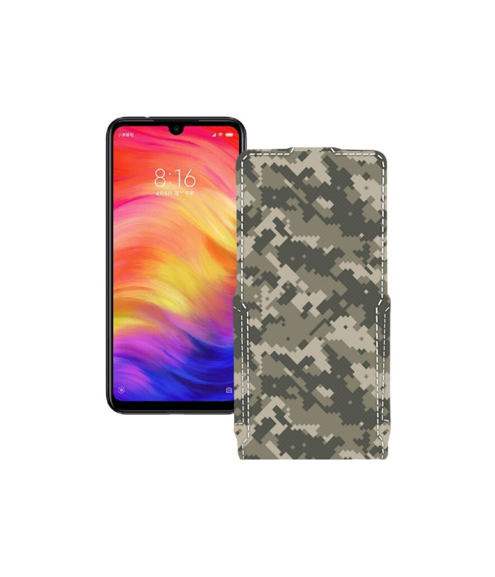 Чохол-флип з екошкіри для телефону Xiaomi Redmi Note 7 Pro