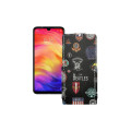 Чохол-флип з екошкіри для телефону Xiaomi Redmi Note 7 Pro