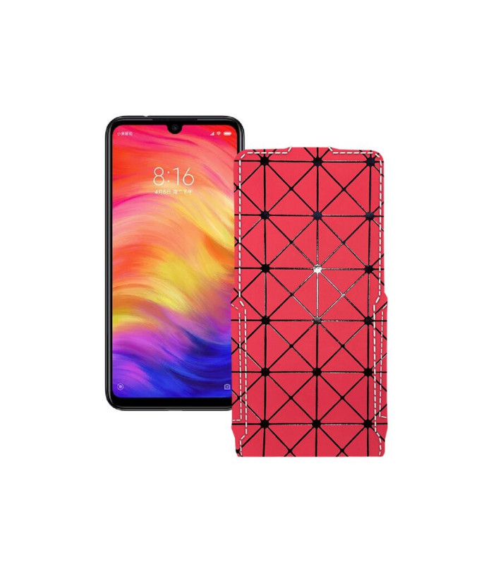 Чохол-флип з екошкіри для телефону Xiaomi Redmi Note 7 Pro