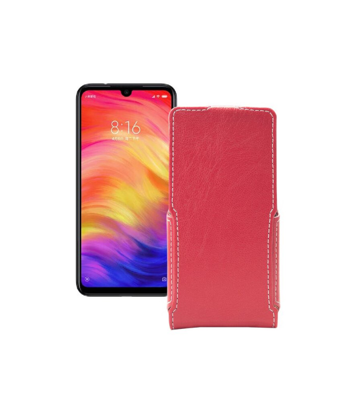 Чохол-флип з екошкіри для телефону Xiaomi Redmi Note 7 Pro