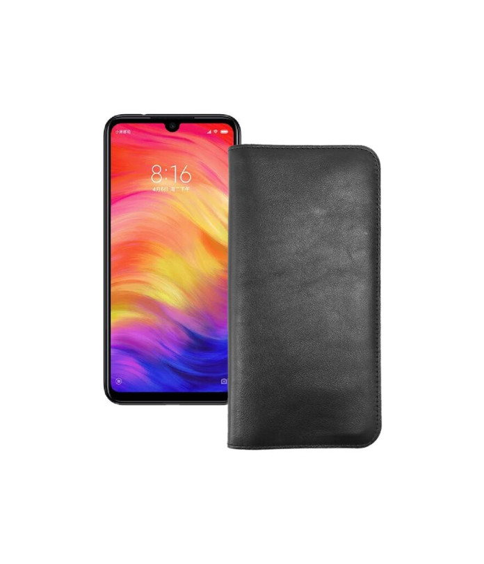 Портмоне з екошкіри для телефону Xiaomi Redmi Note 7 Pro