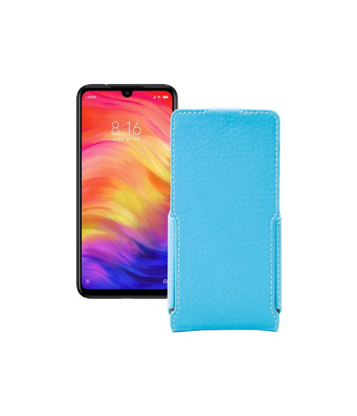 Чохол-флип з екошкіри для телефону Xiaomi Redmi Note 7 Pro