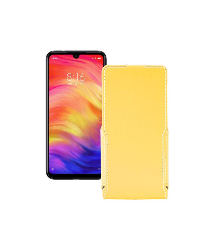 Чохол-флип з екошкіри для телефону Xiaomi Redmi Note 7 Pro