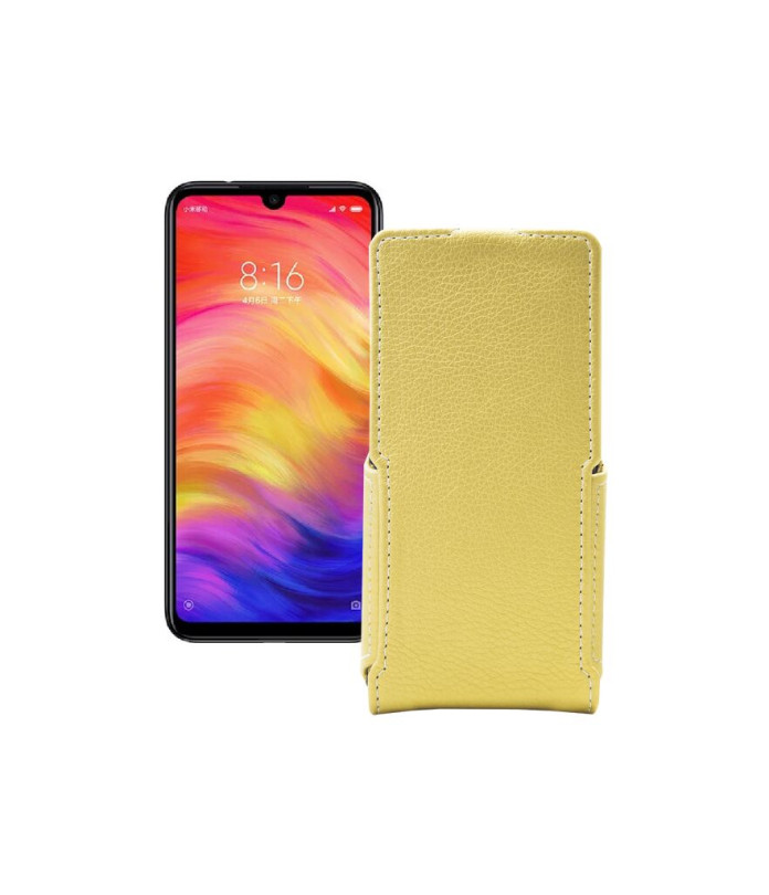 Чохол-флип з екошкіри для телефону Xiaomi Redmi Note 7 Pro