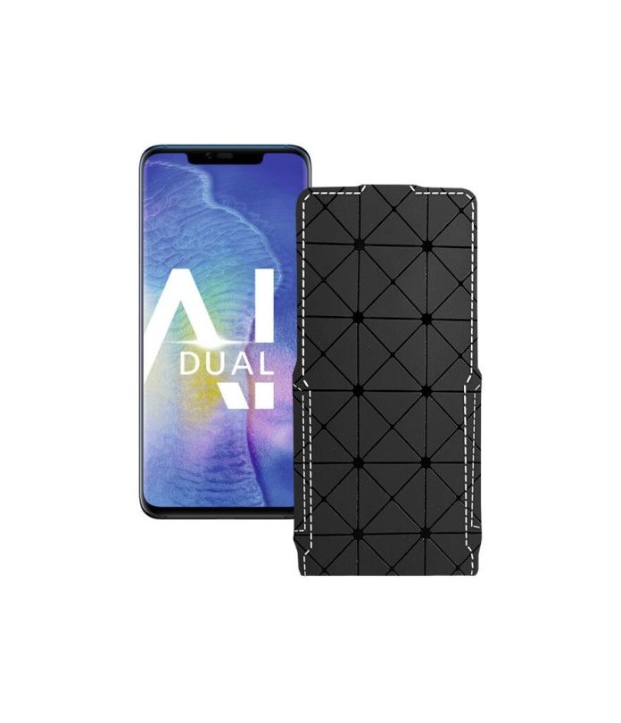 Чохол-флип з екошкіри для телефону Huawei Mate 20 Pro