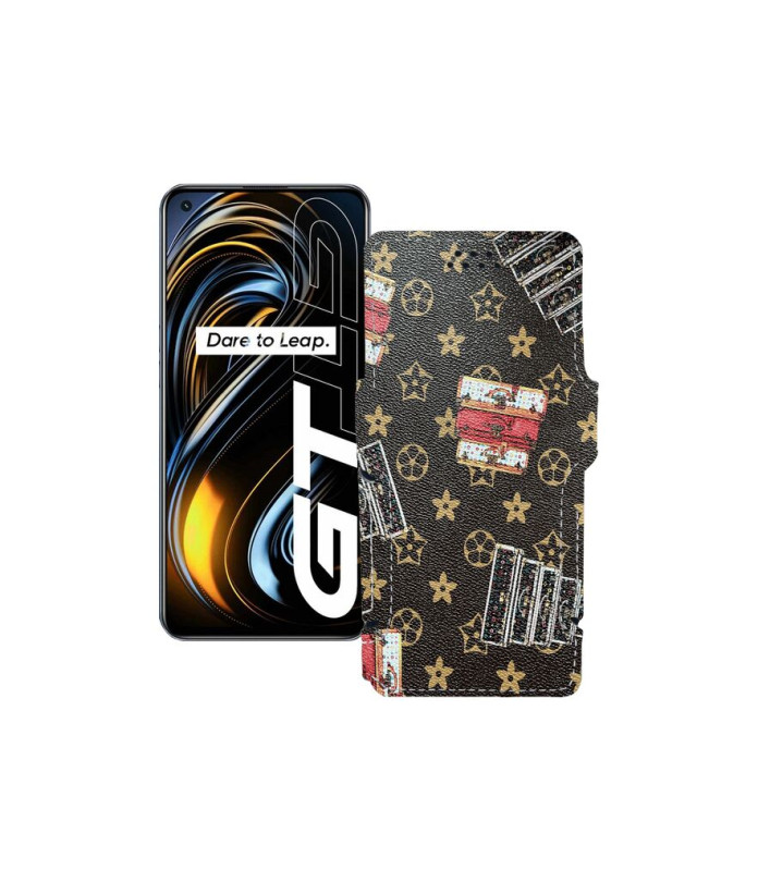 Чохол-книжка з екошкіри для телефону Realme GT 5G