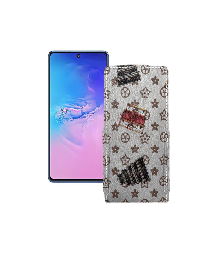 Чохол-флип з екошкіри для телефону Samsung Galaxy S10 lite (G770)