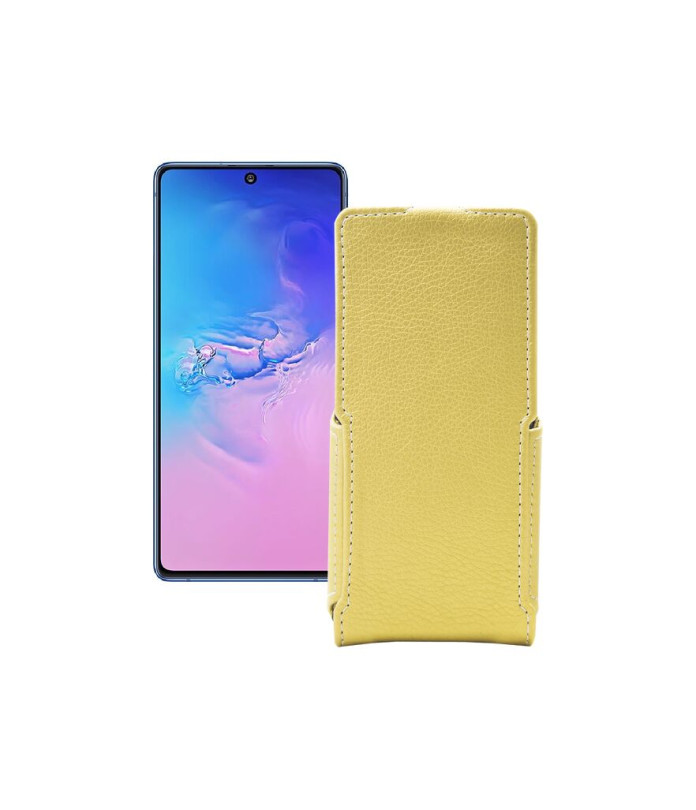 Чохол-флип з екошкіри для телефону Samsung Galaxy S10 lite (G770)