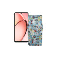 Чохол-книжка з екошкіри для телефону OPPO A3 2024