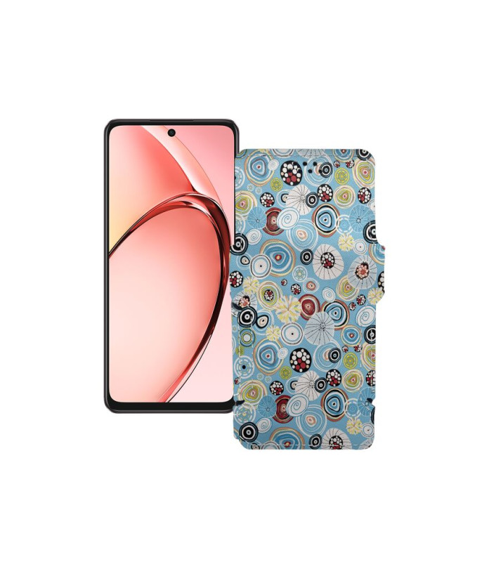 Чохол-книжка з екошкіри для телефону OPPO A3 2024