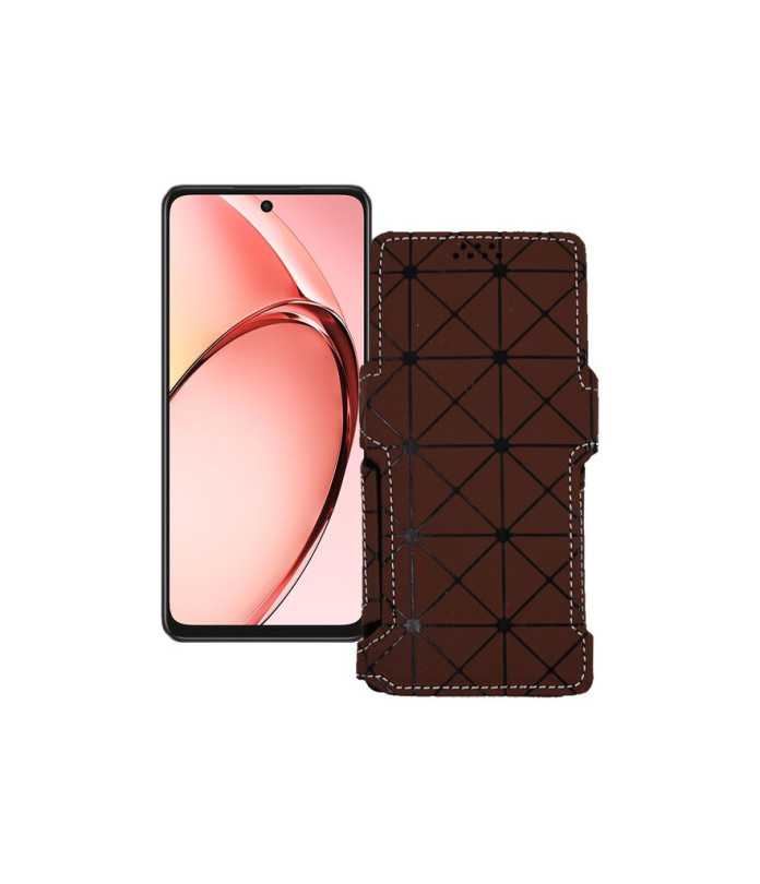 Чохол-книжка з екошкіри для телефону OPPO A3 2024