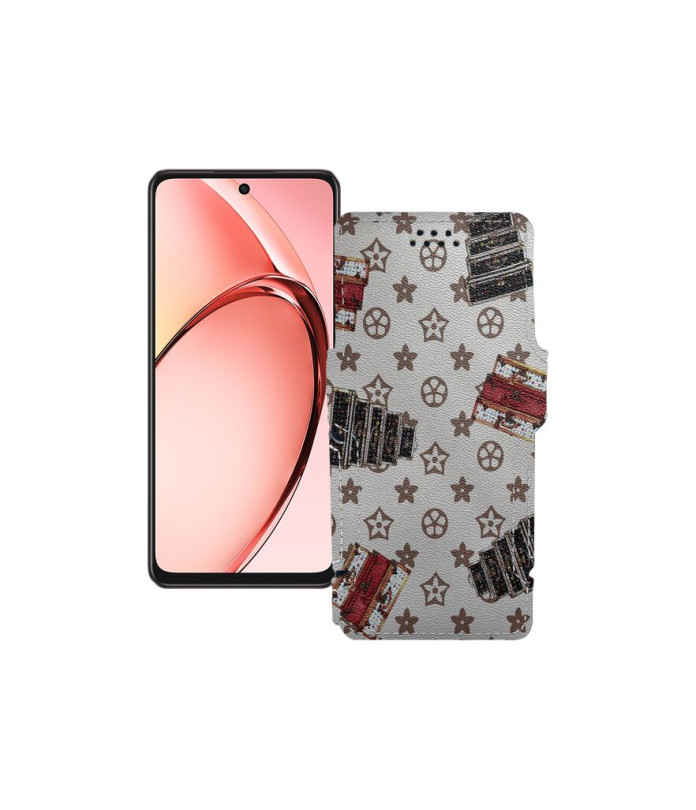 Чохол-книжка з екошкіри для телефону OPPO A3 2024