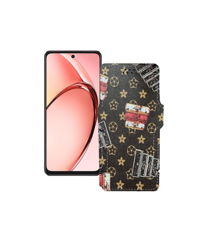 Чохол-книжка з екошкіри для телефону OPPO A3 2024