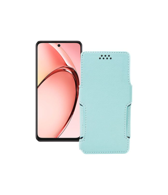 Чохол-книжка з екошкіри для телефону OPPO A3 2024