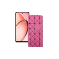 Чохол-флип з екошкіри для телефону OPPO A3 2024