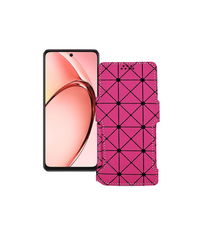 Чохол-книжка з екошкіри для телефону OPPO A3 2024