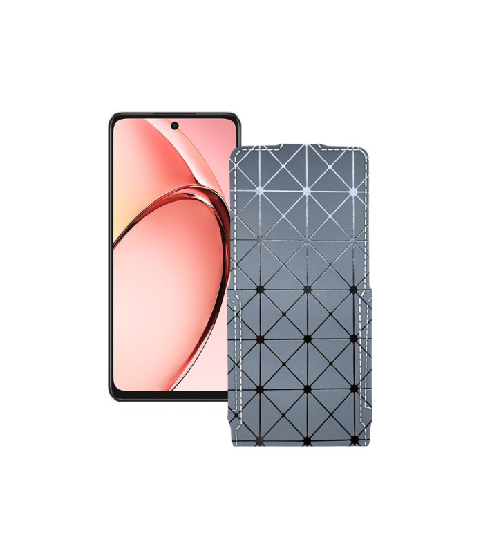 Чохол-флип з екошкіри для телефону OPPO A3 2024