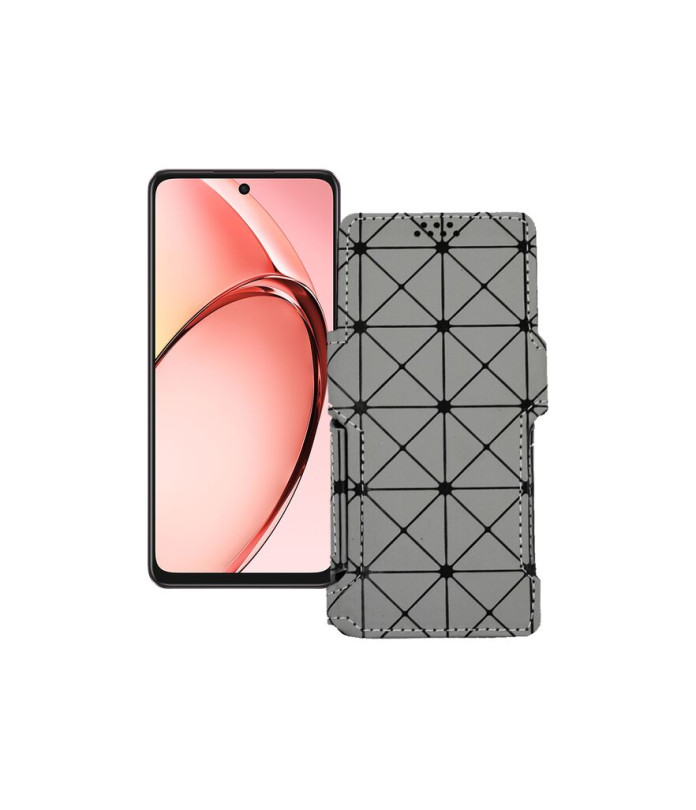 Чохол-книжка з екошкіри для телефону OPPO A3 2024