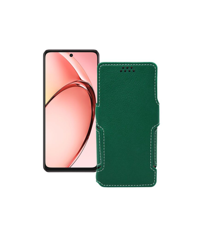 Чохол-книжка з екошкіри для телефону OPPO A3 2024
