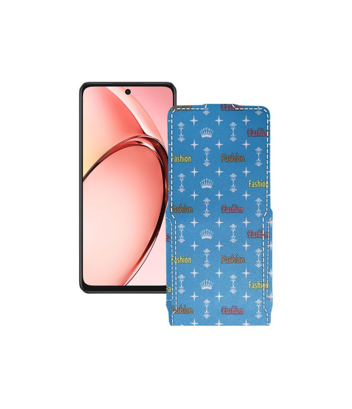 Чохол-флип з екошкіри для телефону OPPO A3 2024