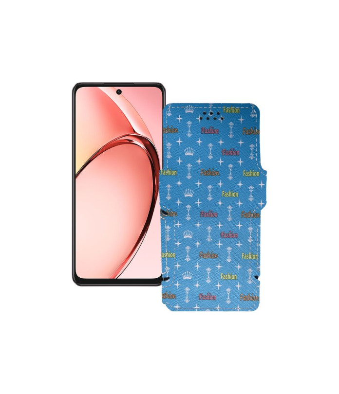 Чохол-книжка з екошкіри для телефону OPPO A3 2024