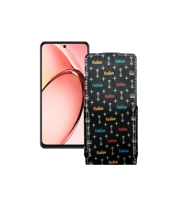 Чохол-флип з екошкіри для телефону OPPO A3 2024