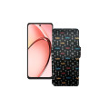 Чохол-книжка з екошкіри для телефону OPPO A3 2024